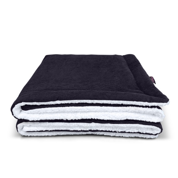 Black Corduroy Luxury Dog Blanket